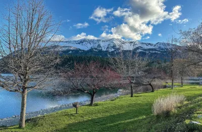 Wallowa Lake Oregon in the spring