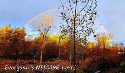 Fall Rainbow, Photo by: Becky Frolander ©