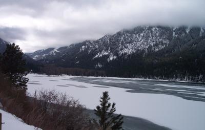 Wallowa Lake 02/05, Photo by Mona K Williams ©