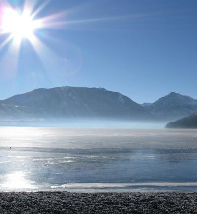Wallowa Lake 01/09, Photo by: René Layton ©