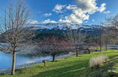 Wallowa Lake Oregon in the spring