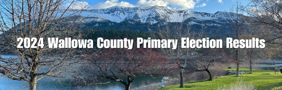 Wallowa Lake with Mount Joseph in the background
