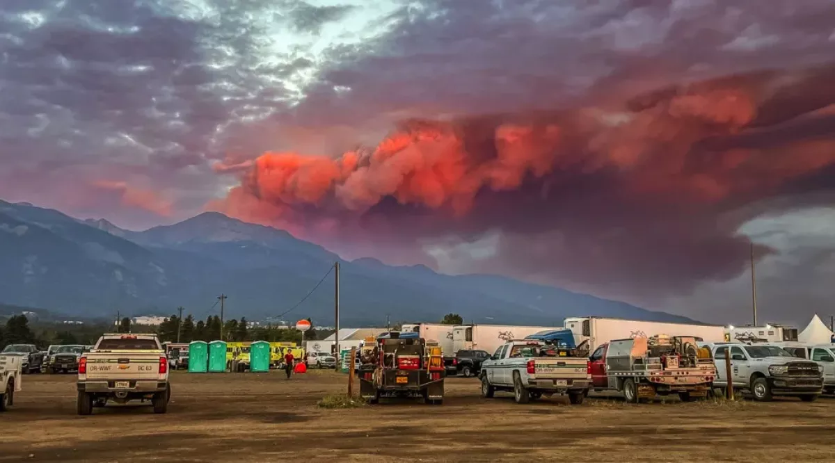 Sturgill fire from Joseph