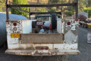 Image of back of shop truck